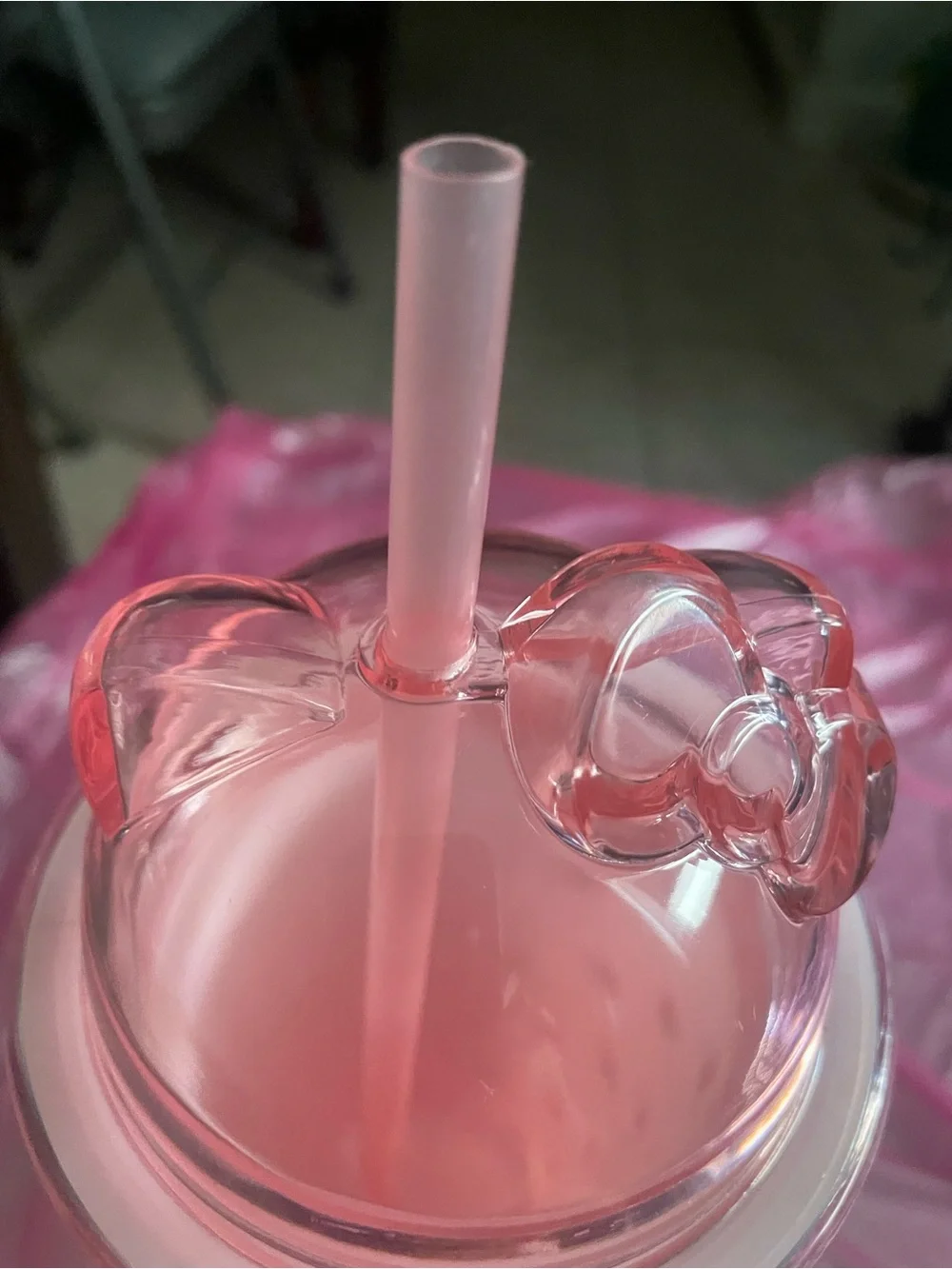 Hello Kitty Pink & White Plush Party Set with Cup and Washcloths